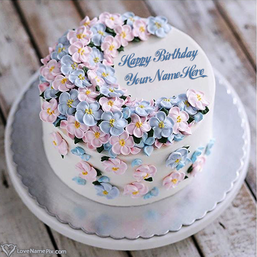 Beautiful Decorated Birthday Cake For Daughter