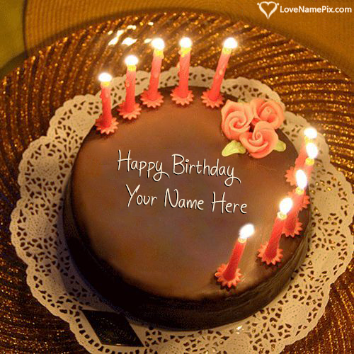 Birthday Cake With Candles