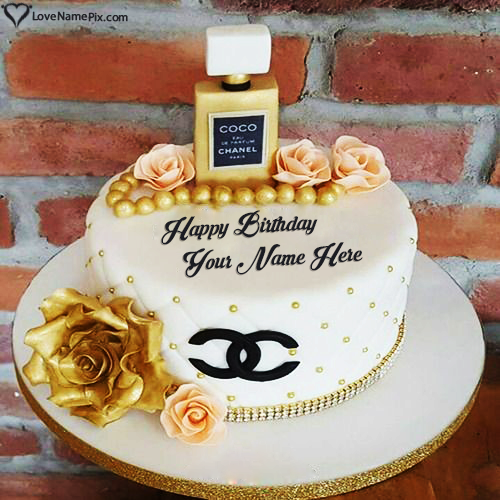 Branded Perfume Gift Birthday Cake